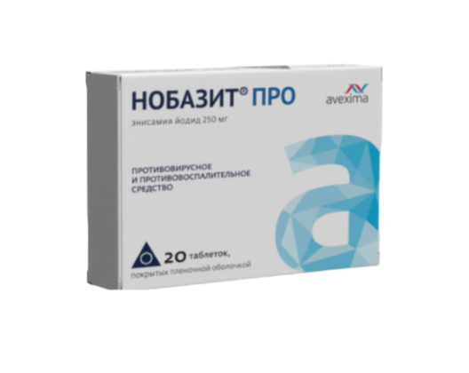 Энисамия йодид (НОБАЗИТ® ПРО) включен в клинические рекомендации «Коронавирусная инфекция COVID-19» 