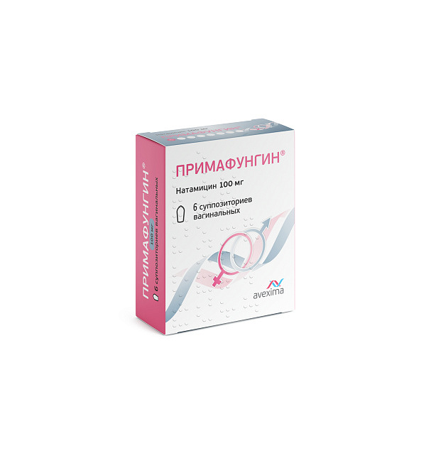 С новой формой выпуска ПРИМАФУНГИН® суппозитории вагинальные 100мг №6 лечение хронической молочницы стало еще проще и доступнее!